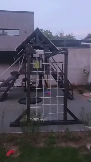 Детские площадки Савушка для дачи с песочницей