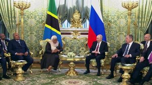 В Кремле состоялись российско-танзанийские переговоры на высшем уровне.