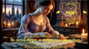 🎧 Аудиокнига полностью 🦊Не силой берут, а хитростью да нитью🧵 Приключенческое фэнтези 🗺️Часть2️⃣