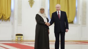 Владимир Путин с Президентом Танзании Самией Сулуху Хассан, Кремль, 3 июня 2026