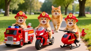 Мама-кошка подстригает шерсть на ферме и делает тигровую шапку для котят дома🐾🎩🐯