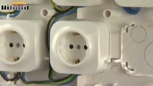 Legrand Quteo, французcкие розетки, монтаж установочн. блока