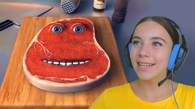 ЧАРЛИ СТЕЙК МОЙ ВИРТУАЛЬНЫЙ ПИТОМЕЦ! Charlie The Steak смотреть онлайн
