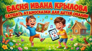 Два мальчика 👦👦 Басня Ивана Крылова | Слушать аудиосказки для детей онлайн | Сказки Крылова