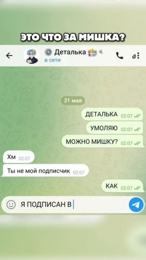 Это что за мишка? 🤔