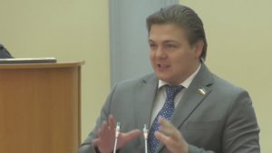 Выступление на 33 сессии Верховного Совета Республики Хакасия 8 созыва