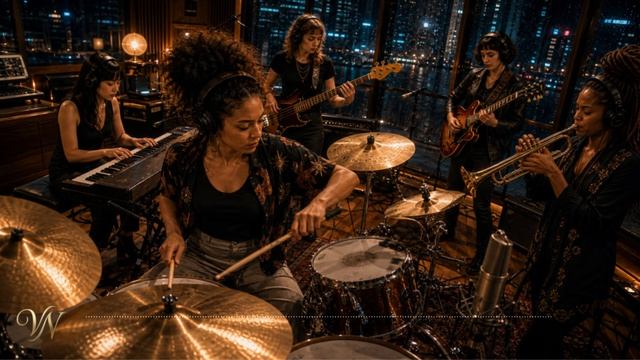 🌃 Midnight Rhythm Pulse - High-Fidelity Modern Fusion Jazz ｜ 1 Hour Mix ✨