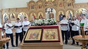 Праздник Святой Троицы. Выступление хора
