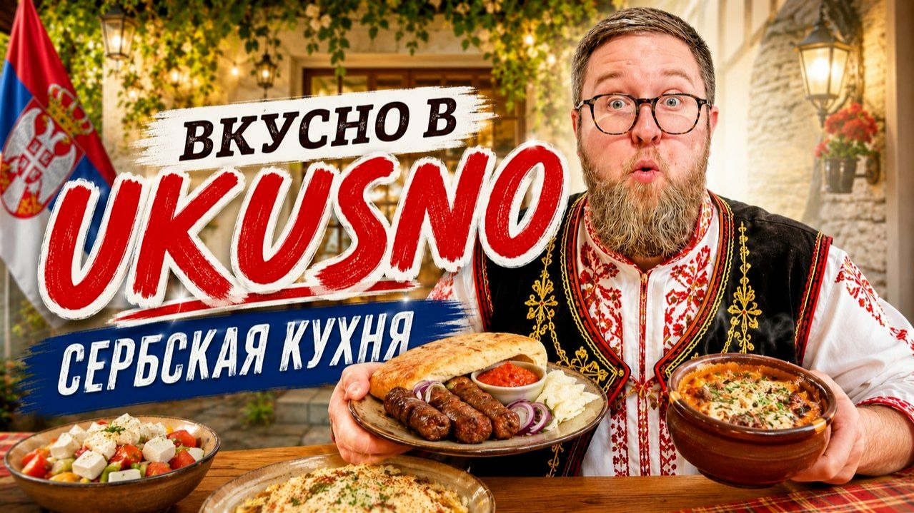 5* на Яндексе | 8000 отзывов | Правда так вкусно? | Ресторан «UKUSNO” | Срби и Руси браћа заувек!