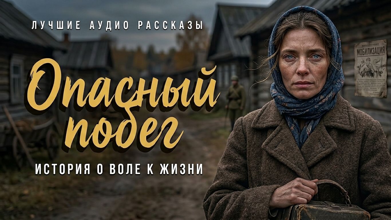 «ОПАСНЫЙ ПОБЕГ» История о воле к жизни. Слушать аудио рассказы смотреть онлайн