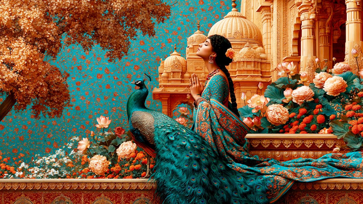 Find Inner Peace Indian Meditation Music Bansuri, Santoor, Tanpura смотреть онлайн