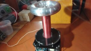 катушка тесла DRSSTC с Китая музыкальная  , обзор