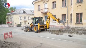 К замене изношенного асфальта готовят дорогу по улице Крупской