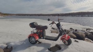 Собираю китайский электробайк  WHITE SIBERIA PRO TRIKE 3000W