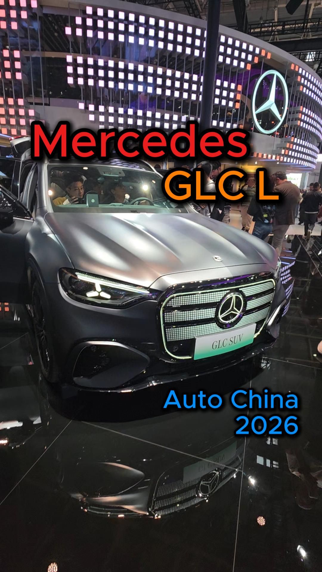 На международном автосалоне Пекине Mercedes показал масштабную программу обновления модельного ряда