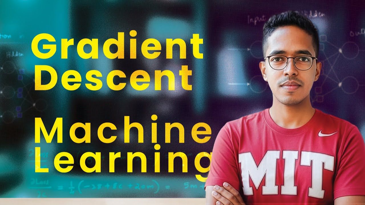21) Gradient descent in machine learning [Lecture 21] смотреть онлайн