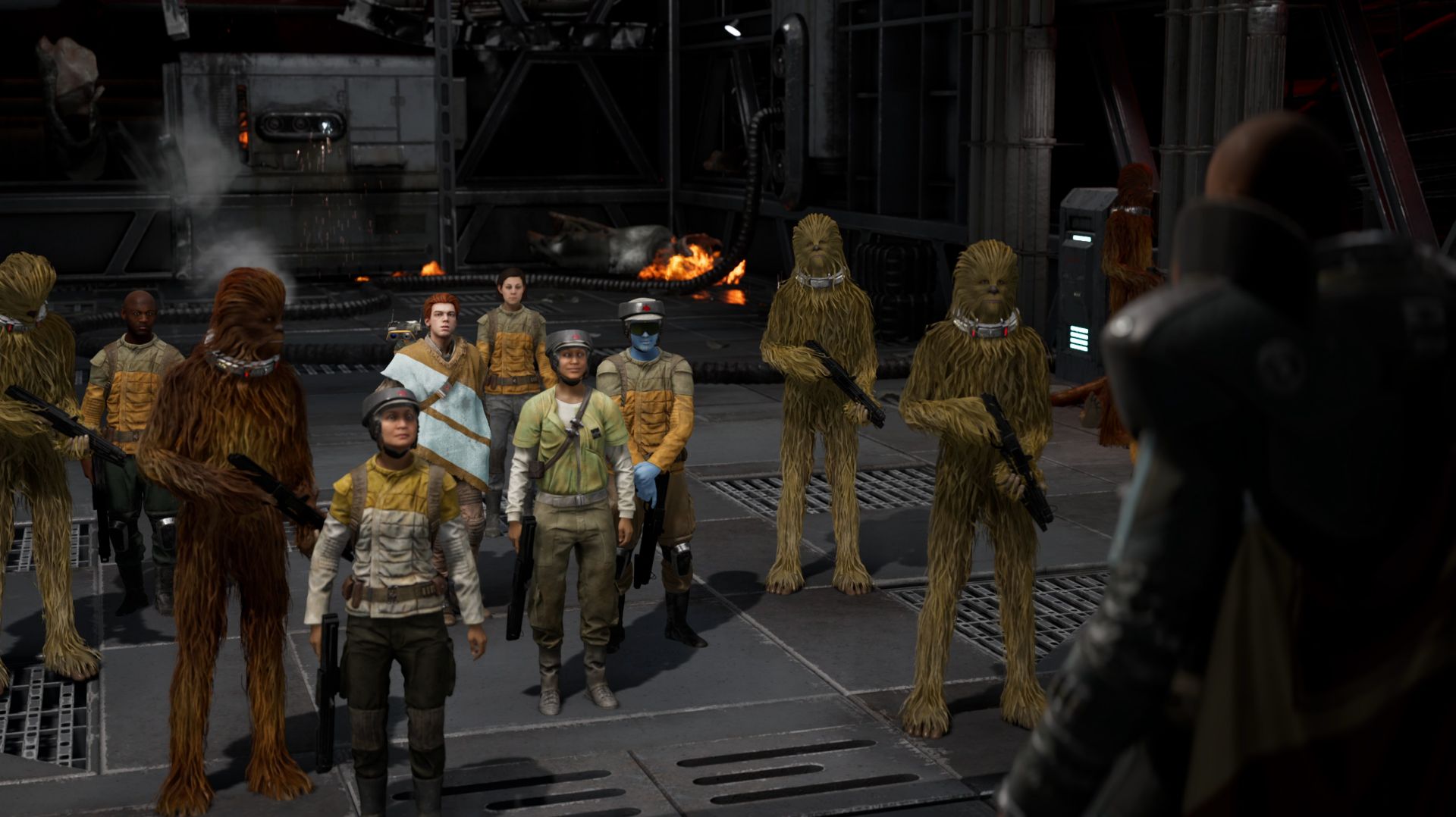Star Wars Jedi: Fallen Order (PS5 Pro) - 9 серия - Освобождаем вуки