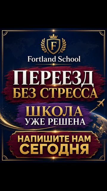 Для семей, которые живут или планируют жить за границей