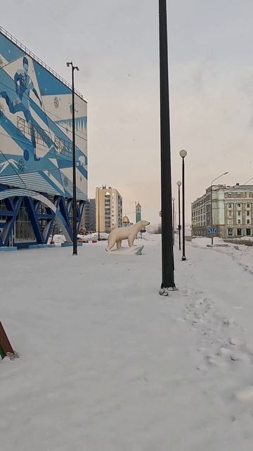 Норильские огни в снегу 🧘 Вой вьюги ☀️ Изумрудный берег Таймыра 🎵