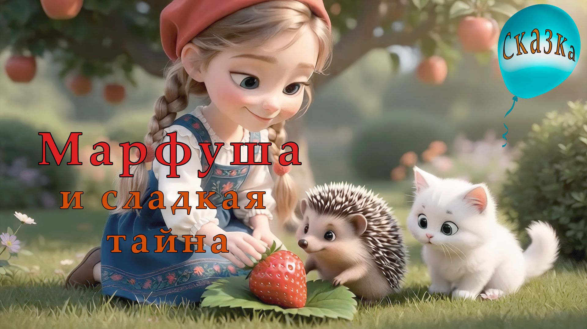 Марфуша и сладкая тайна 🍓 Тихая сказка для малышей | Марфуша | Детский мультфильм 3D смотреть онлайн