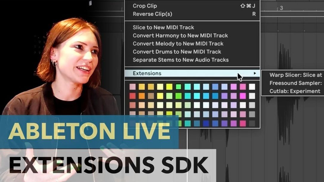 Ableton Live Extensions SDK смотреть онлайн