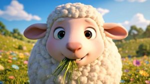 Детская песенка про Овечку 🐑  Веселая песенка «Б