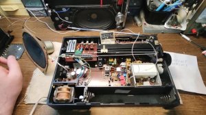Перестройка VEF-216 на FM чувствительность 38 попугаев