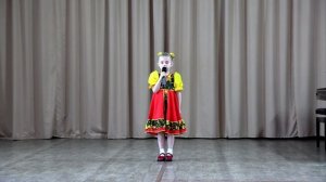 Хулапова София муз.В.Темнова,сл.О.Левицкого «Семечки»