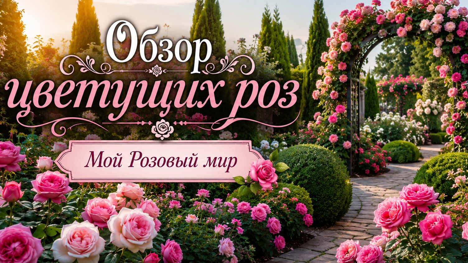 Обзор цветущих роз смотреть онлайн