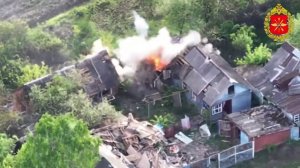Уничтожение техники и живой силы ВСУ расчетами БПС