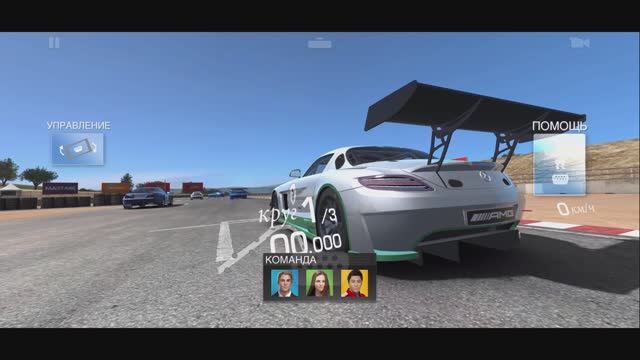 Mercedes SL65 AMG Mercedes CLS63 AMG в Real Racing 3 смотреть онлайн