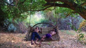 Примитивный инструмент# построить качели
