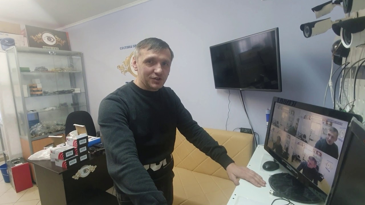 Видеорегистратор EZ-XVR1B08H, тестируем камеры в формате AHD и CVI смотреть онлайн