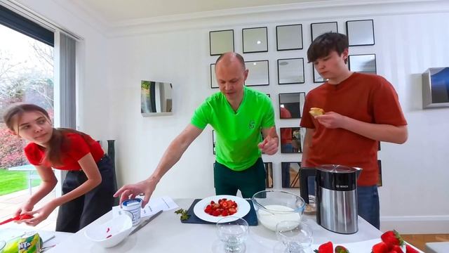 Готовим десерт на иностранном языке! смотреть онлайн