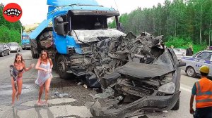 199 аварий грузовиков и аварий на дорогах# идиоты за рулем с мгновенной кармой