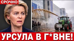УРСУЛУ ЗАКИДАЛИ НАВОЗОМ! Бунт фермеров — ГРАНИЦЫ ПЕРЕКРЫТЫ