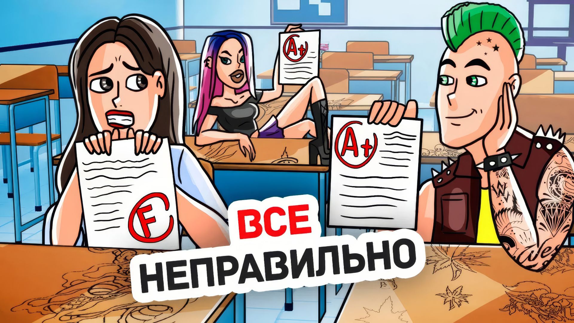 Моя Новая Школа Оказалась Очень Странной смотреть онлайн