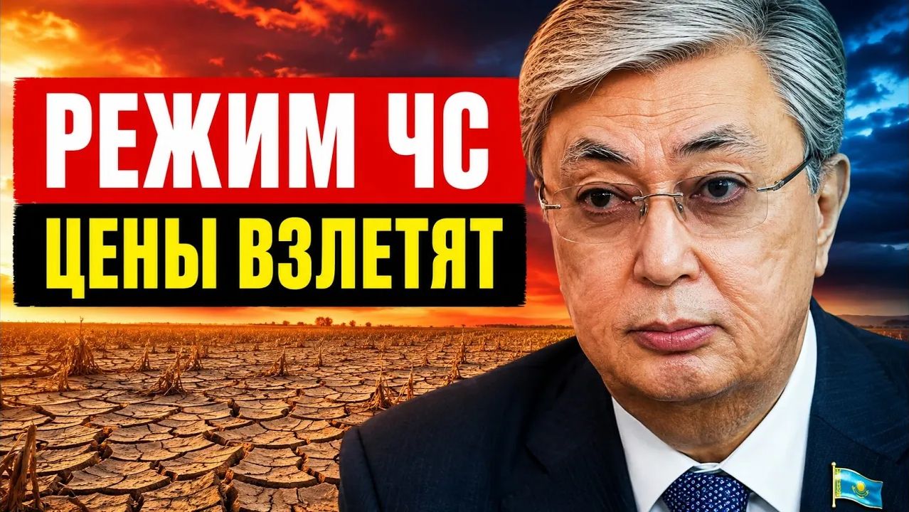 Официально юг Казахстана признан зоной бедствия. Цены взлетят смотреть онлайн