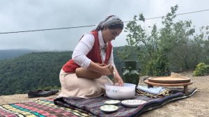 Сельская жизнь приготовление курицы и хлеба  Азербайджанская Кухня Деревенская Кухня  Рецепты