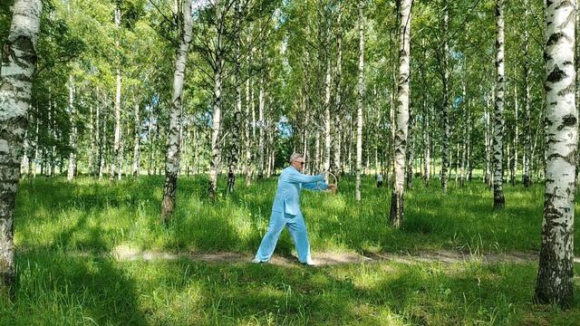 Упражнения с ротанговыми кольцами Вин Чун (12)