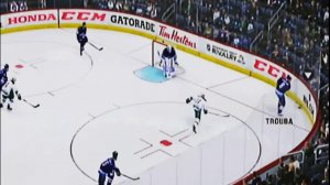 NHL Legacy. Фрагмент геймплея (композитный кабель)