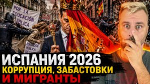 ИСПАНИЯ 2026 - КОРРУПЦИЯ, ЗАБАСТОВКИ И МИГРАНТЫ
