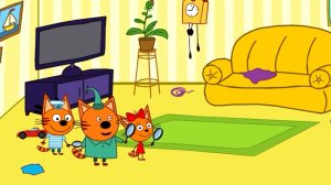 Три кота, игры для детей.