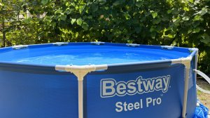 Бассейн BestWay Steel Pro 305*76см. Сборка, обзор.