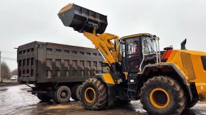 Совершенно новый фронтальный погрузчик LiuGong CLG 856H Agri MAX отгружен в Брянскую область 💪