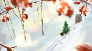 Зимняя анимация Procreate Dreams