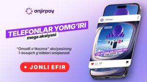 «TELEFONLAR YOMG'IRI» | OMADLI O'TKAZMA 1-BOSQICH