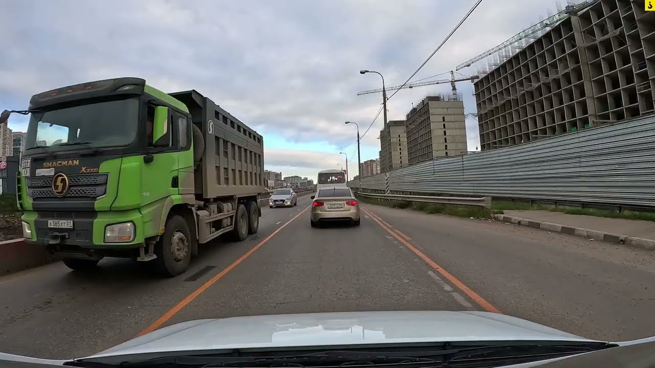 Реконструкция Западного обхода Краснодара. Состояние на декабрь 2025 смотреть онлайн
