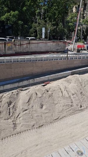 Строительство подпорных стен на Адмирала Октябрьского в Севастополе 02.06.2026