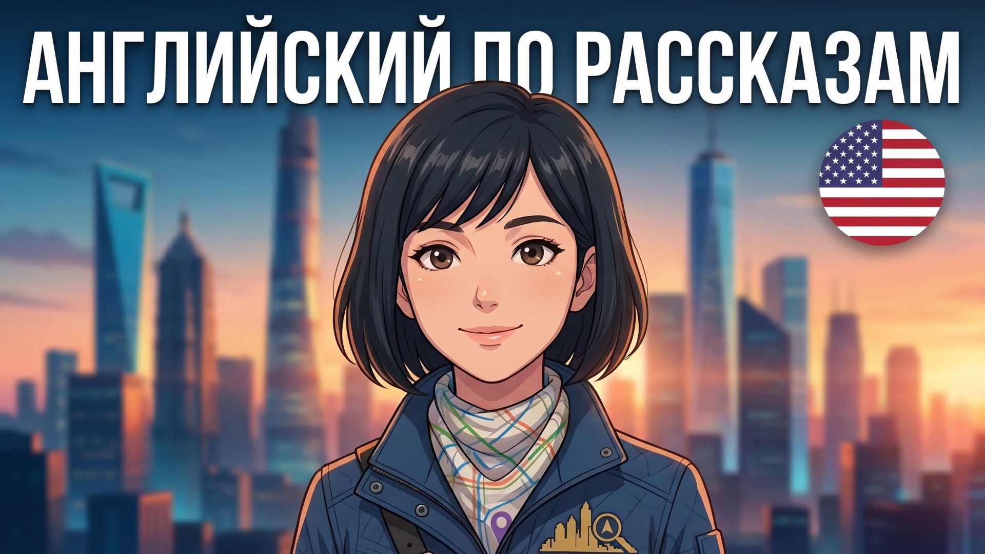 ПОНЯТНЫЙ английский НА СЛУХ для начинающих 🎧 Город (A1–A2)